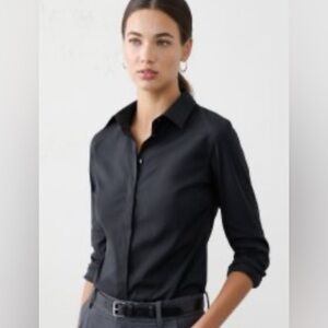 NWT Banana Republic Button-up - 6 - Black